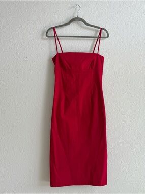 SKY by DAVID PARK Vintage 90s Spaghetti Strap Midi Dress